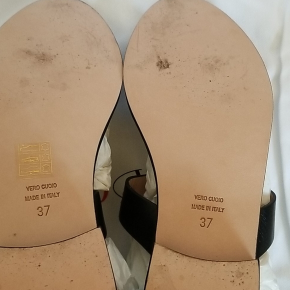 Red V Snake sandals sz 37 - Picture 4 of 5